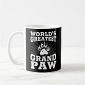 Grootpaw Worlds Greatest Grand Paw Funny Dogs Koffiemok (Links)
