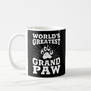 Grootpaw Worlds Greatest Grand Paw Funny Dogs Koffiemok