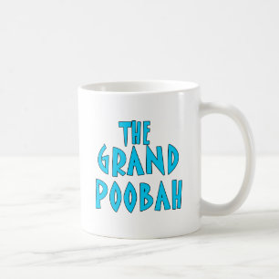 Grootpoobah Blue Font Products Koffiemok
