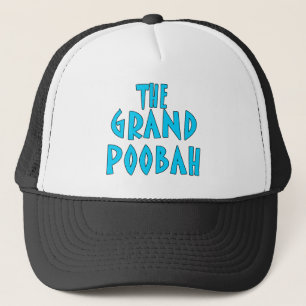 Grootpoobah Blue Font Products Trucker Pet