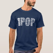 Grootpop Fathers Day Gift T-Shirt Grandpa (Voorkant)