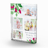 Grootroze rosebuds 4 Afbeelding Fotoblokken (Rechts)