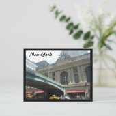 groots centraal station briefkaart (Staand voorkant)