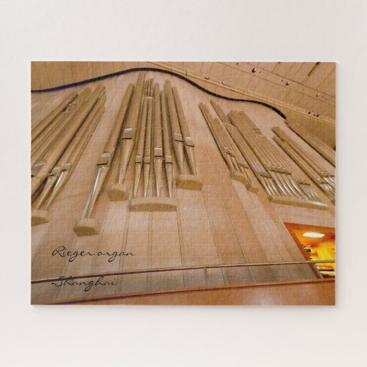 Groots orgel in China puzzel (Horizontaal)
