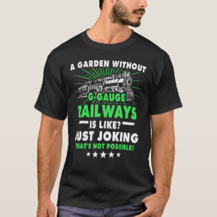 Grootschalig Model Spoorweg G Schaal T-shirt