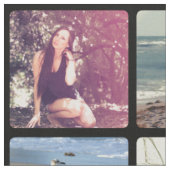 Grootschalig multi-foto-mozaïekAfbeelding collage Stof (Close Up)
