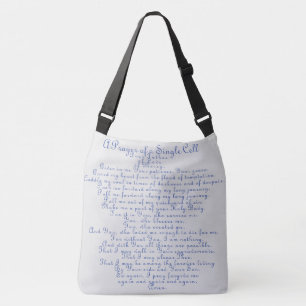 Grootschalig Tas met één cel gebeid