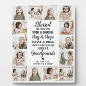 Grootschalige gepersonaliseerde gedicht fotocollag fotoplaat (Voorkant)