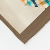 Grootschalige tapebanket, voeg uw eigen foto's toe fleece deken (Hoek)