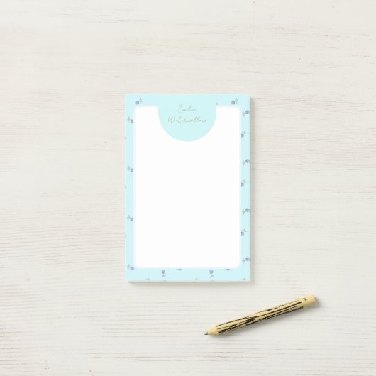Grootschilderachtige Hydrangea op Maat Post-it® Notes (Op bureau)
