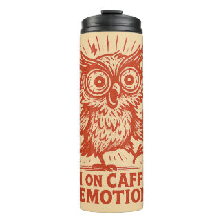 Grootse cafeïne- en emotiegevoeligheid thermosbeker