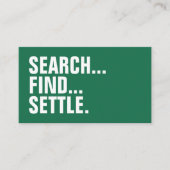 Grootse citaatsdekking visitekaartje (Voorkant)