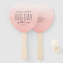 Grootse dag op weg naar koraalbestemming bruiloft