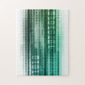 Grootse gegevens en cloud computing legpuzzel (Verticaal)