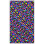 Grootse kleuren met een mozaïek tafelkleed (Voorkant)