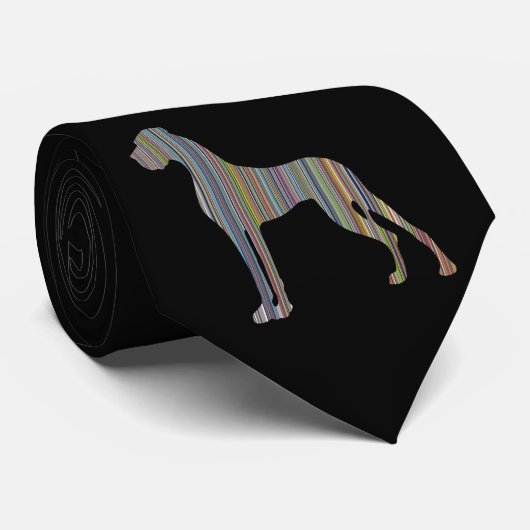 Grootse kleuren van het schilderschilderij van Dan Stropdas (Opgerold)