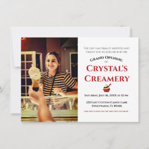 Grootse opening aankondiging