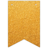 Grootse Opening Nep Goud Glitter Vlaggetjes (Eerste vlag)
