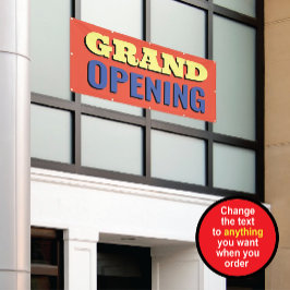 Grootse Opening Spandoek