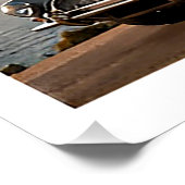Grootse Reis Luxe Rij- Editorial Grafisch Ontwerp Perfect Poster (Hoek)