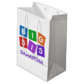 Grootse speciale cadeautassen medium cadeauzakje (Achterkant Gekanteld)