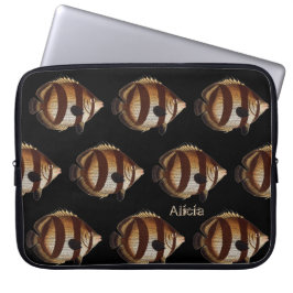 Grootse speciale laptophoes voor vissen Hoesje Laptop Sleeve