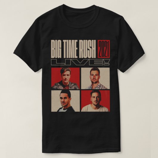 Grootse tijd grote BTR-tijd grote BTR T-shirt (Design voorkant)
