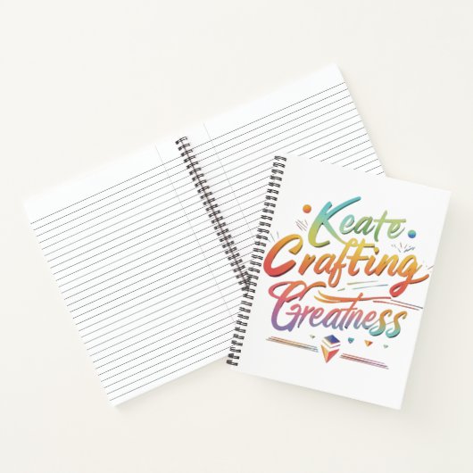 Grootsheid maken notitieboek (Binnen)