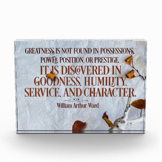 Grootsheid ontdekt fotoblokken (Voorkant)