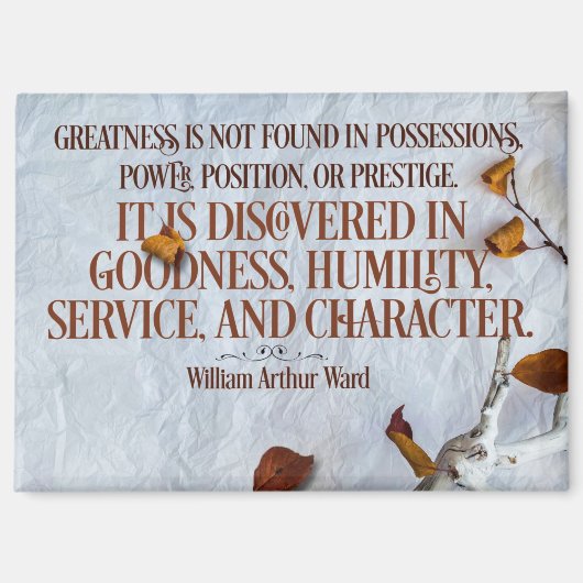 Grootsheid ontdekt magneet (Voorkant)