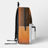 Grootsheid stap voor stap bereiken bedrukte rugzak (Links)