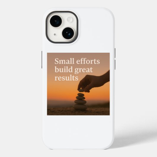 Grootsheid stap voor stap bereiken Case-Mate iPhone case (Achterkant)