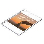 Grootsheid stap voor stap bereiken notitieboek (Linkerzijde)