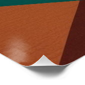 Grootsheid zit in de Groove optie 2 Perfect Poster (Hoek)