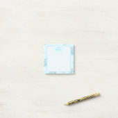 Grootsmillennial Schilderachtige Hydrangea Aanpasb Post-it® Notes (Op bureau)
