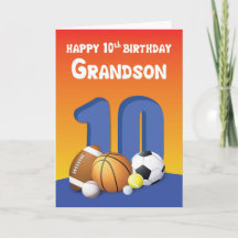 Grootson 10th Birthday Sports Balls