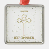 Grootson First Heilige Communistische Gouden Kijk  Metalen Ornament (Voorkant)