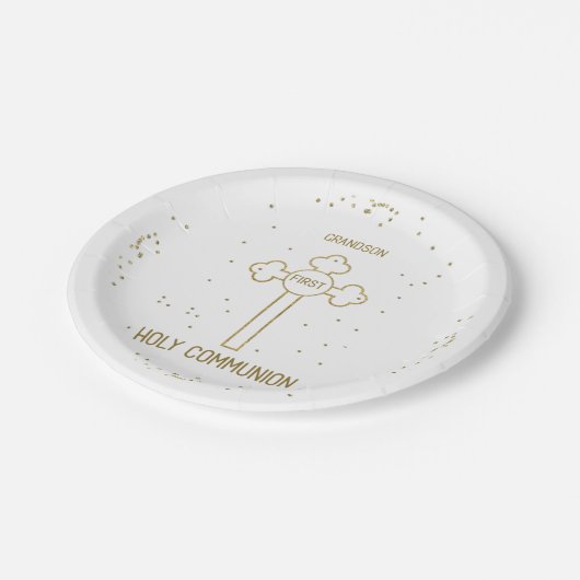 Grootson First Heilige Communistische Gouden Kijk  Papieren Bordje (Gekanteld)