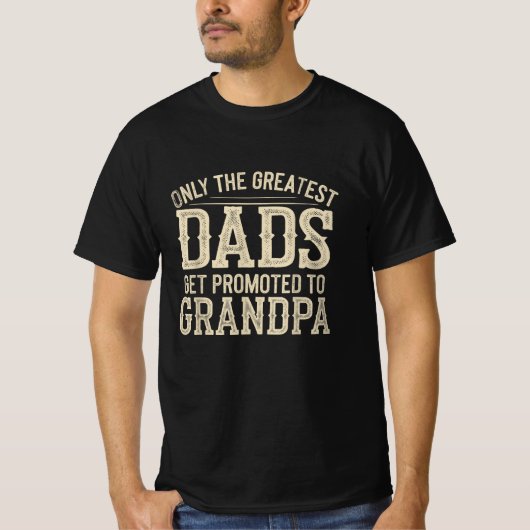 Grootste advertenties worden gepromoot naar opa Va T-shirt (Voorkant)