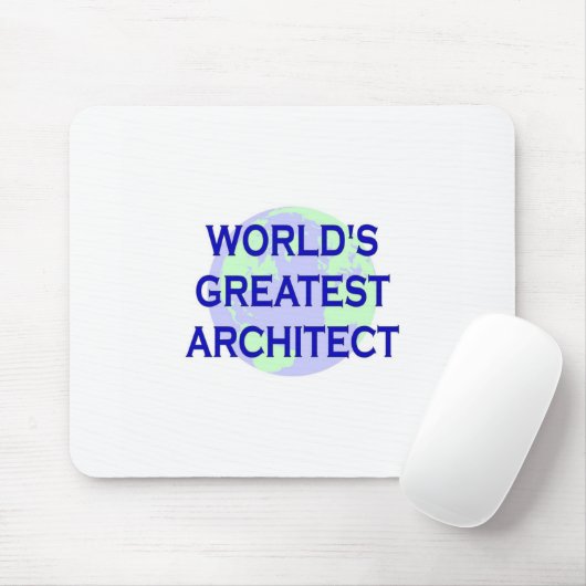 GROOTSTE ARCHITECT VAN DE WERELD MUISMAT (Met muis)