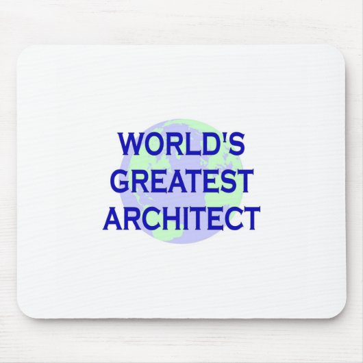 GROOTSTE ARCHITECT VAN DE WERELD MUISMAT (Voorkant)