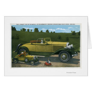 Grootste auto ter wereld, studentenpromotie