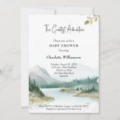 Grootste Avontuur Baby shower Kaart (Voorkant)