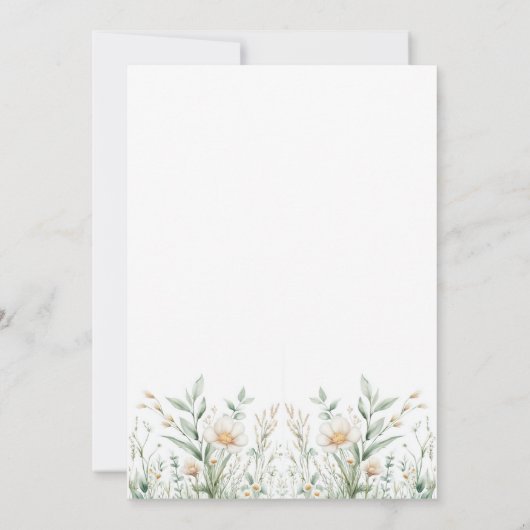 Grootste Avontuur Baby shower Kaart (Achterkant)