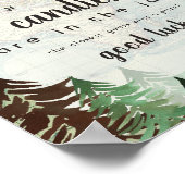 Grootste avontuur  Kaart baby shower Spel Poster (Hoek)