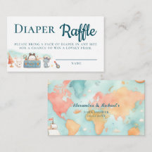Grootste Avontuur Turquoise Luier Raffle Baby Show