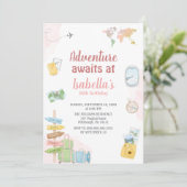 Grootste Avontuur Wacht Reizen Kaart (Staand voorkant)