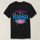 Grootste Babka Poolse grootmoeder T-shirt (Design voorkant)