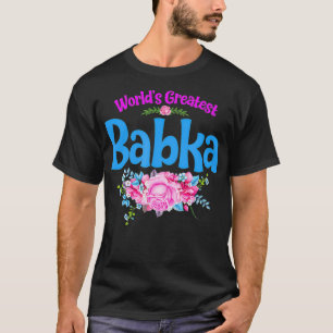 Grootste Babka Poolse grootmoeder T-shirt