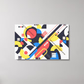 Grootste Bauhaus Art Canvas Afdrukken 7 (in groott (Voorkant)